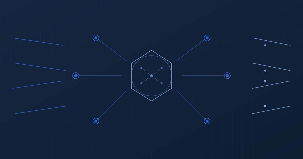 Fleet of data agents maintaining a central data structure